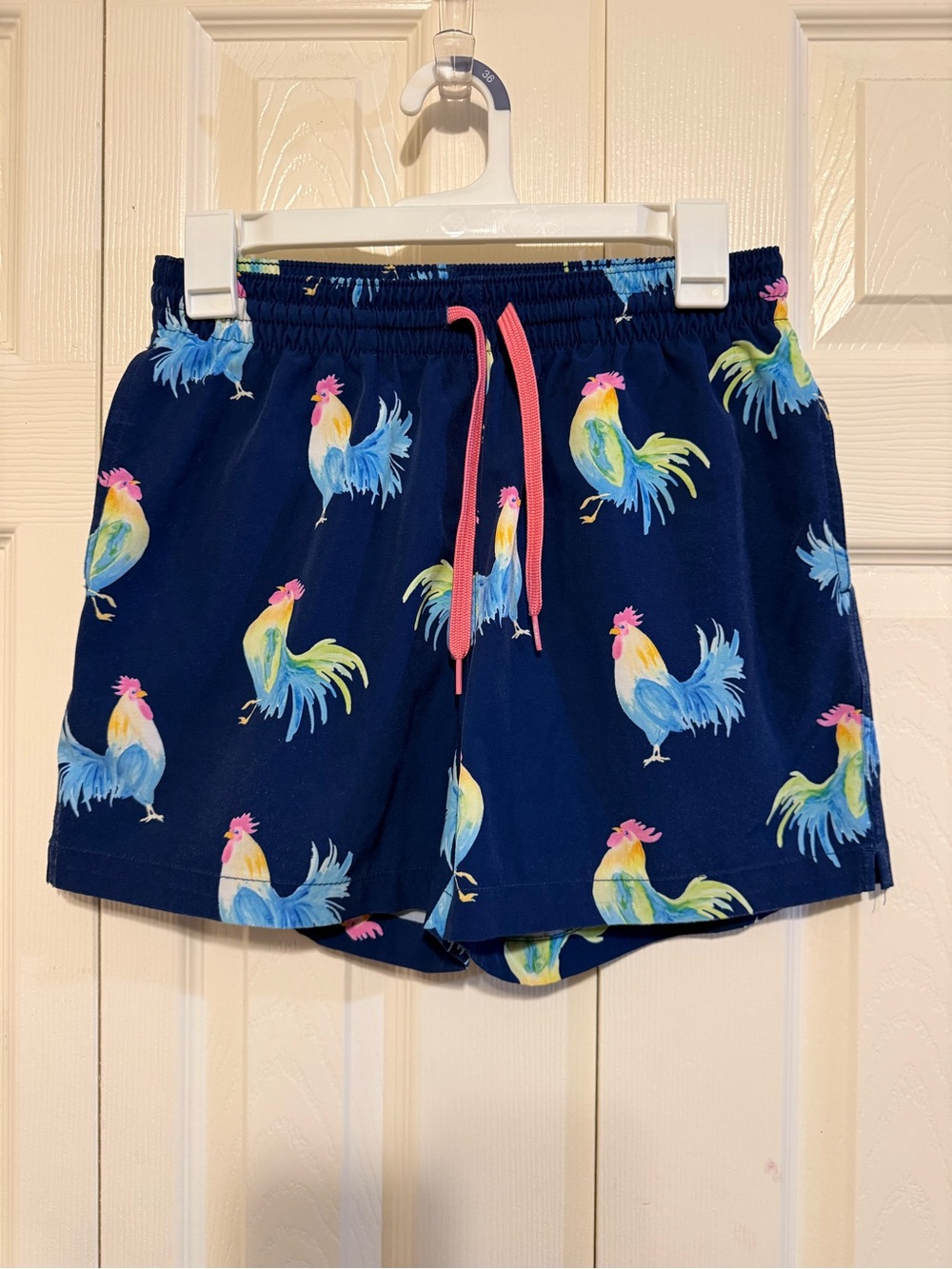 Chubbies 5.5 Small The Fowl Play Stretch Swim Trunks